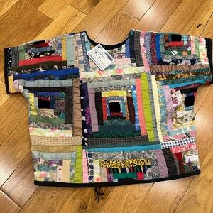 NWT Vintage cabin quilt shirt
